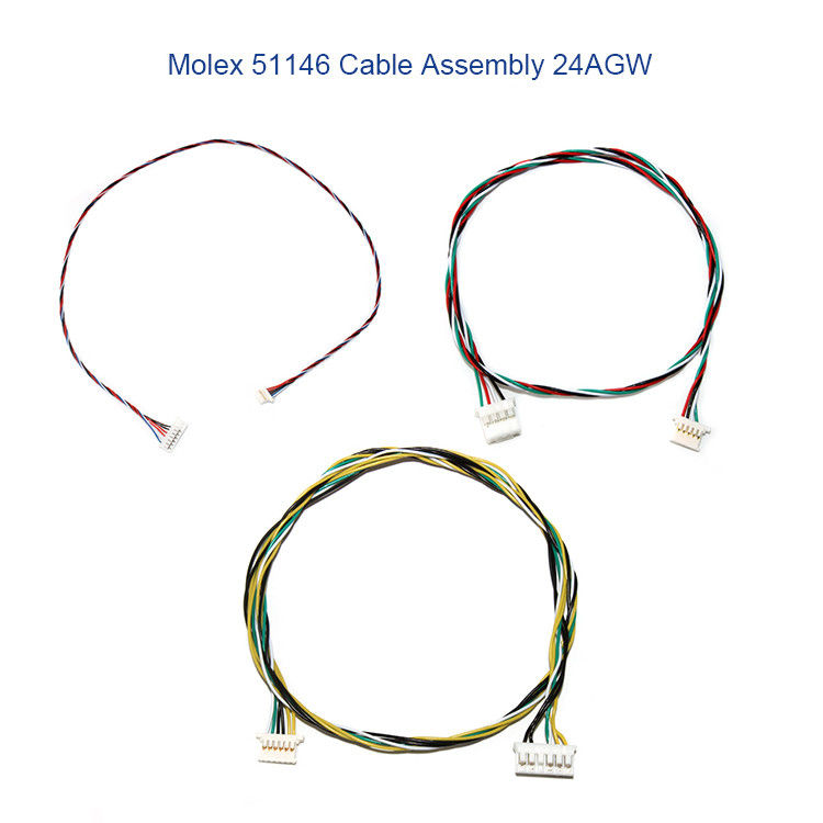 ชุดลากสายไฟฟ้า 5P 6P MOLEX 51146 1.25 มม. พร้อมตัวยึดตัวเรือน A1254 SMD