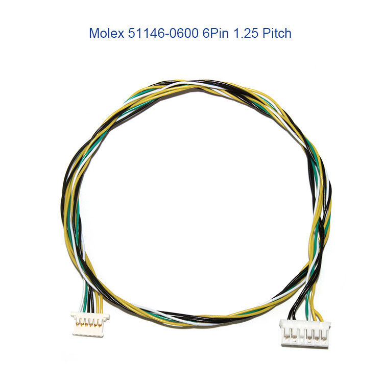 ชุดลากสายไฟฟ้า 5P 6P MOLEX 51146 1.25 มม. พร้อมตัวยึดตัวเรือน A1254 SMD
