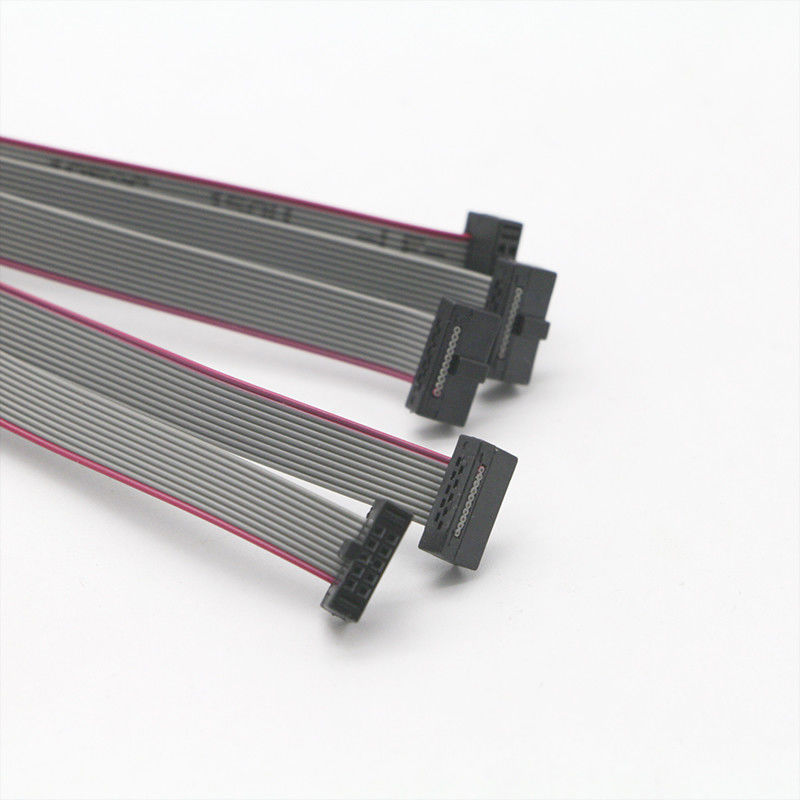 OEM 10cm Flat Flex สายริบบิ้น IDC 5 พิน 10 พิน 20 พิน 30 พินคอร์