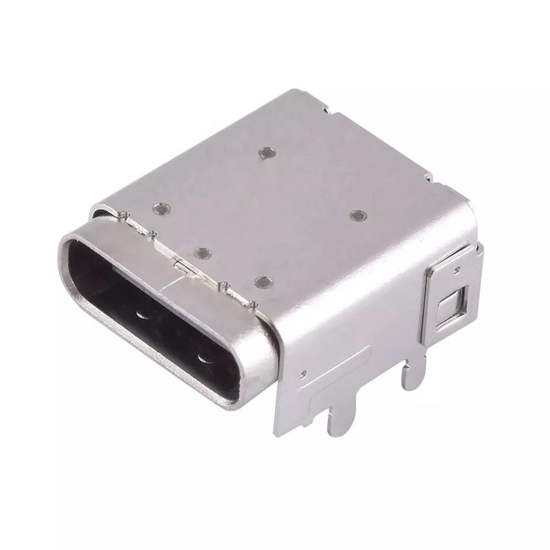 SUS301 ขั้วต่อ USB Type C 24 พิน เพิ่มความสูง ชนิด CH3.4 ยาวขึ้น