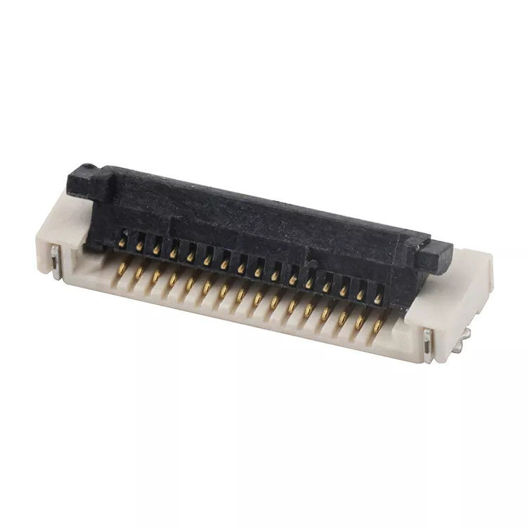 1.5H มุมฉาก 0.5 มม. ระยะพิทช์ FPC Connector SMT ZIF Type 4-60Pin