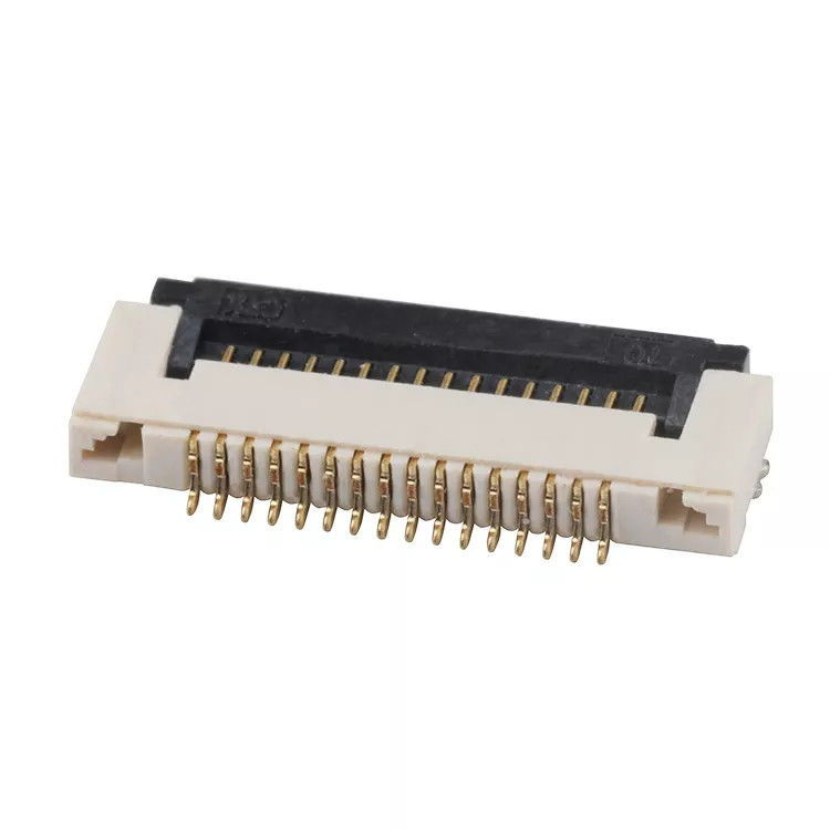 1.5H มุมฉาก 0.5 มม. ระยะพิทช์ FPC Connector SMT ZIF Type 4-60Pin