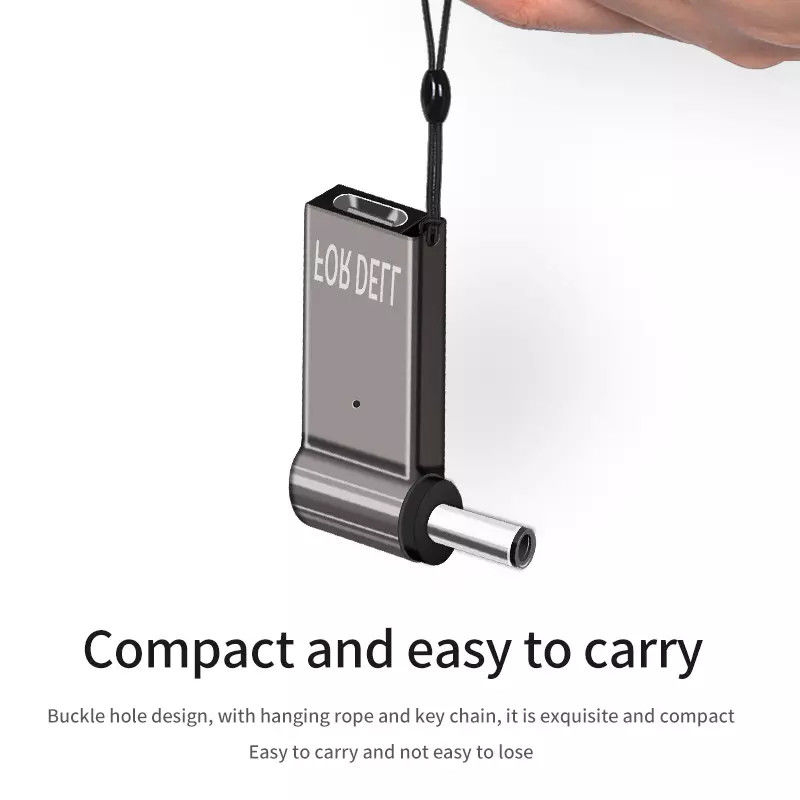 หัวแปลงปลั๊ก 100w Type C เป็น Video Round Quick Charge Male 18.5v - 20v