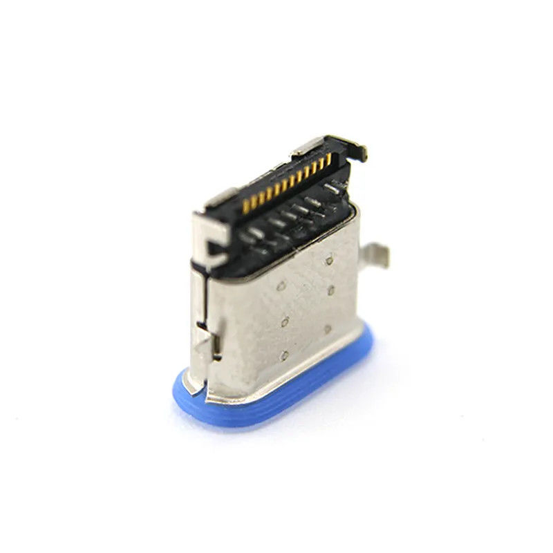 ขั้วต่อ USB Type C 24 พินตัวเมียกันน้ำกลาง SMT
