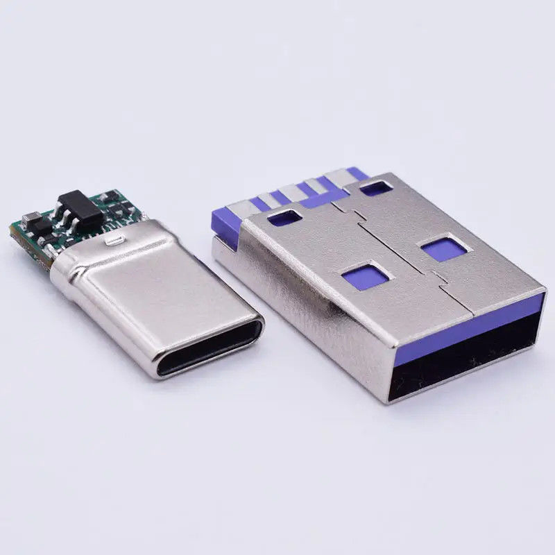 ขั้วต่อ USB 3.1 Type C แบบหญิง 24 พิน กันน้ำ สำหรับการติดตั้ง SMT DIP แบบแนวนอน แผ่นรองรับ ซ็อกเก็ต USB