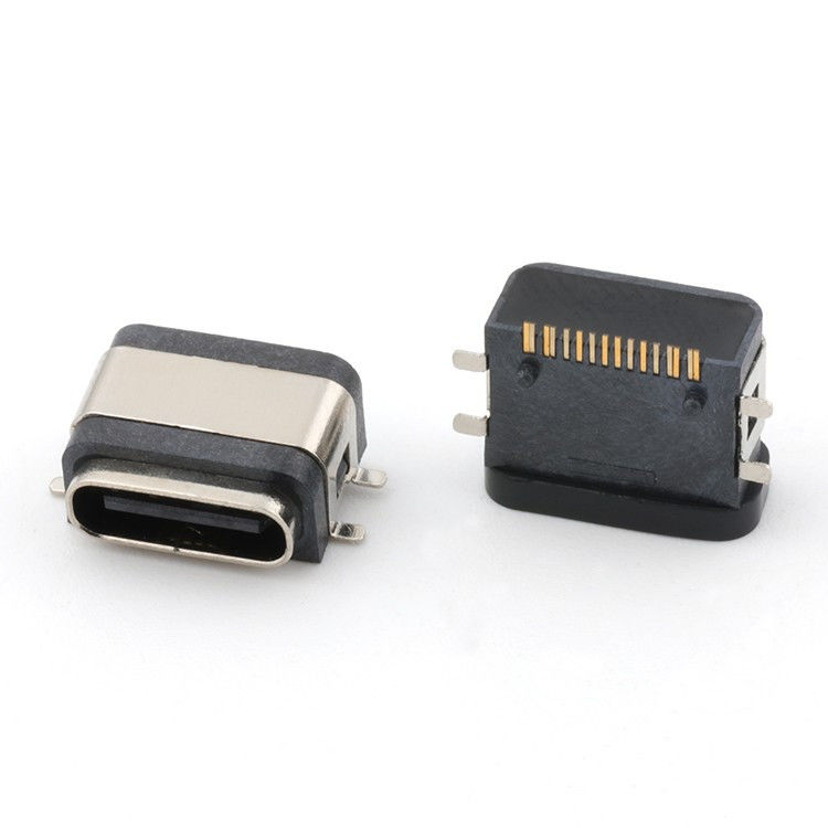 USB 16 ปิน กันน้ํา IPX8 ประเภท C เครื่องเชื่อมสตรี SMT AC DC 5V วอลเตจ