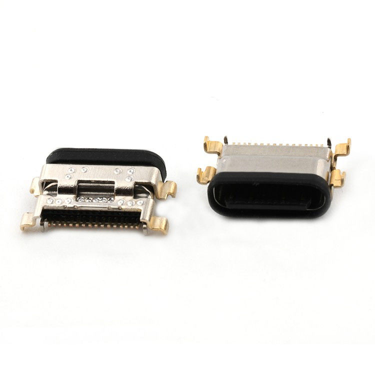 ซิง 1.13 มิลลิเมตร 16Pin IPX8 กันน้ํา USB ประเภท C ผู้หญิงโซเค็ตเชื่อม