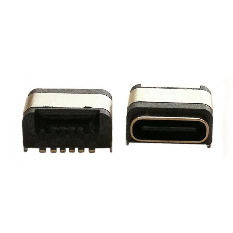 IP67 เครื่องเชื่อม USB กันน้ํา เครื่องเชื่อม USB แบบ C หญิง