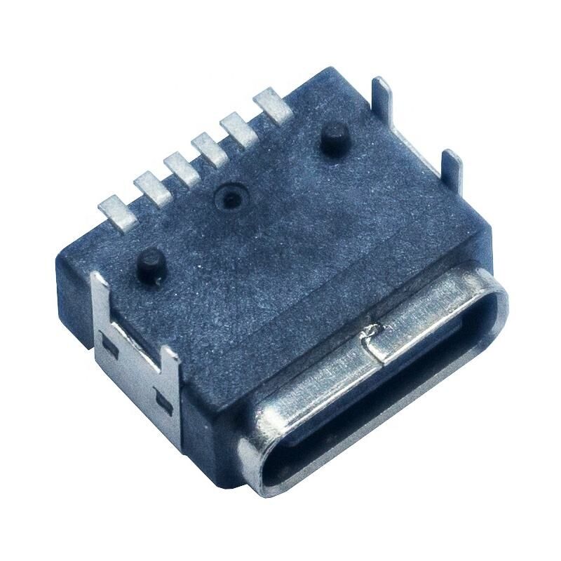 พานล์กันน้ํา Mount PCB 6 ปิน หญิง USB ประเภท C เครื่องเชื่อม