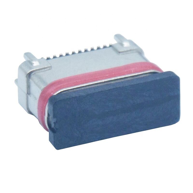 SMD กันน้ํา สูง ซิงก์ปูน โลหะ 24Pins หญิง ประเภท-c เครื่องเชื่อม USB การชาร์จ Port Plug