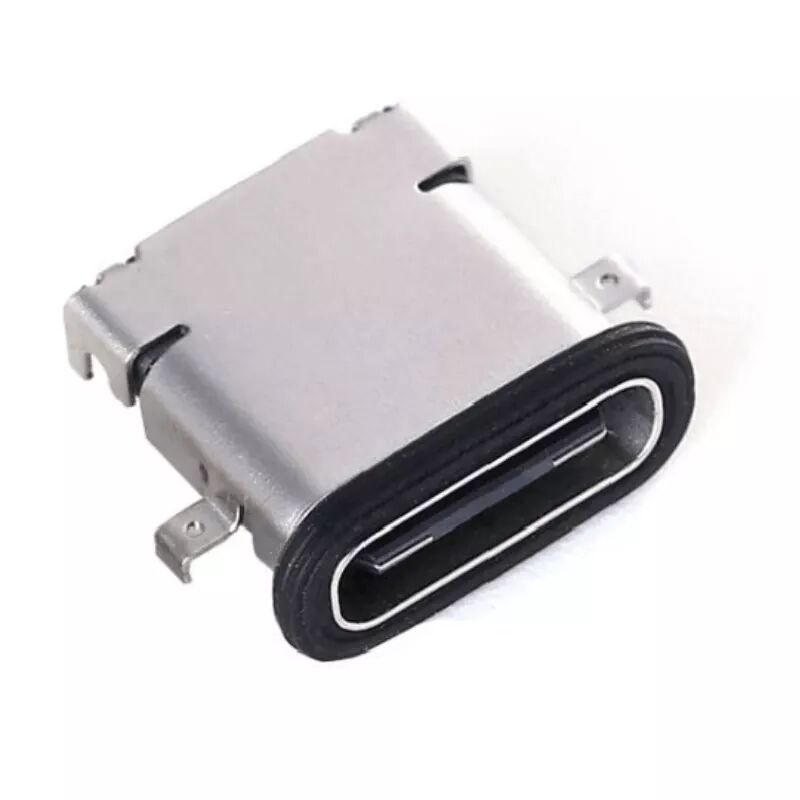 ขั้วต่อ USB Type C IP67 กันน้ำ Mid Mount USB Type C 3.0 SMT Through Hole ขั้วต่อ USB แนวตั้ง
