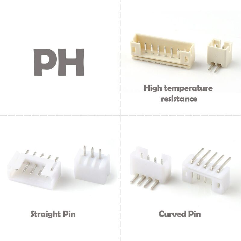สายต่อกับพาน โมเล็กซ์ 1.5 2.0 มิลลิเมตร Pitch ZH PH HY LCP 2.5 มิลลิเมตร โมเล็กซ์