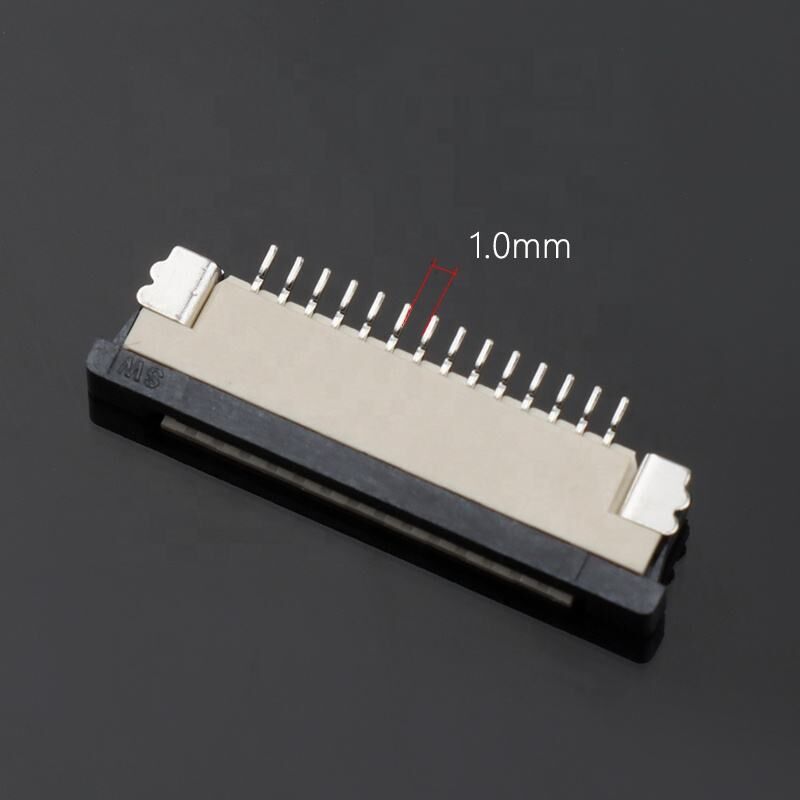 1.0mm Fpc Connector 4-40pin แบบ SMT ทิศทาง ติดต่อด้านบน 1.0 FPC Connector