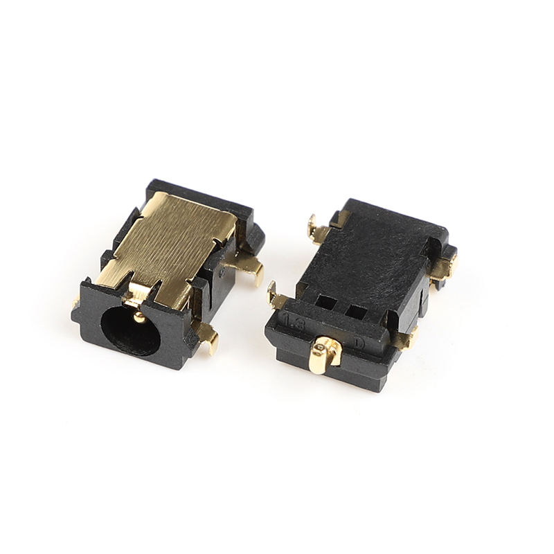 5 PIN DC-058-1.3mm DIP ทองแดง ติดต่อ ไนลอน Housing DC Power Adapter Plug Jack หญิง