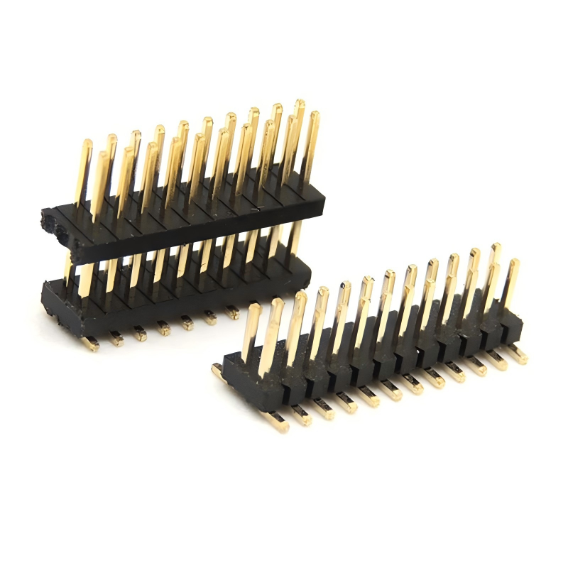 Press Fit Dual 6 8 20 Pin 2*14 2*3 5 Female 1mm 1.27mm 2mm 2.54mm Pitch Angle SMD/SMT Header Long Pin Header Male Connector