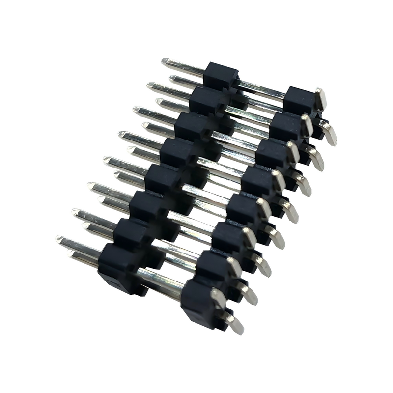 2.54mm Pitch Double Row Pin Header Male Connector SMT Type