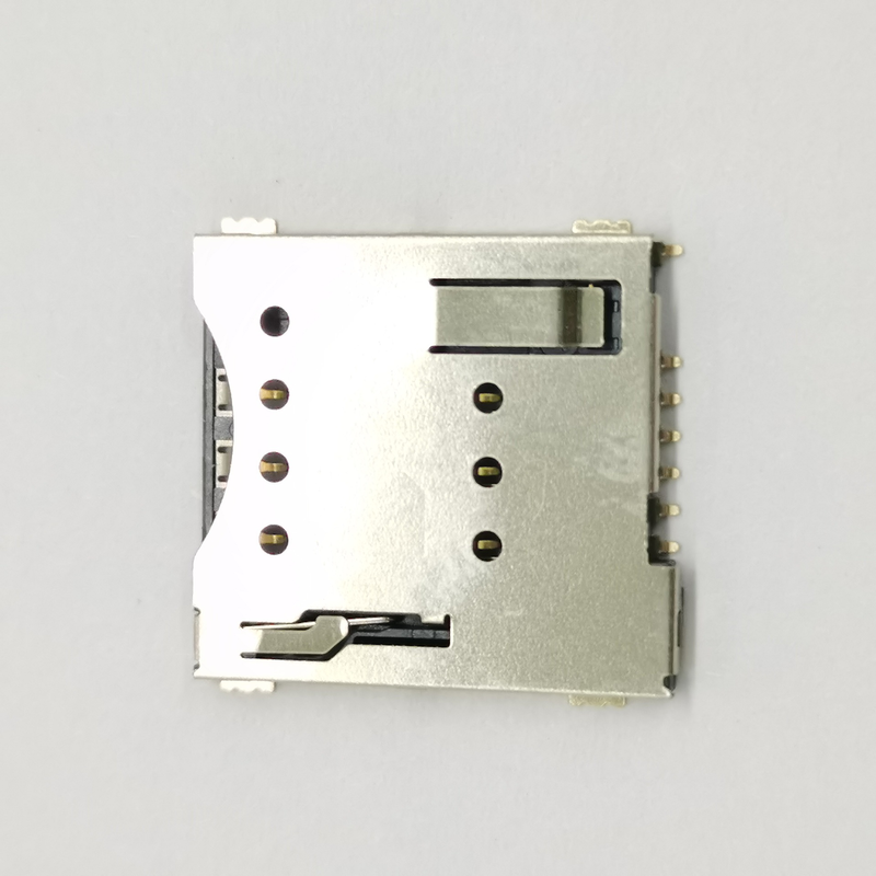 SIM Card Holder Push-Push Type Nano Micro 6pin 8pin SIM Card Connector for PCB Mobile Phones