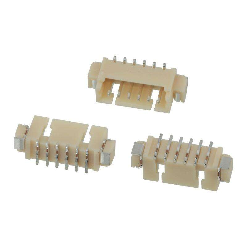 MX 1.25 มม. Pitch ขั้วต่อ SMT Wafer/Wire to Board แบบแนวนอน 2-16 พิน