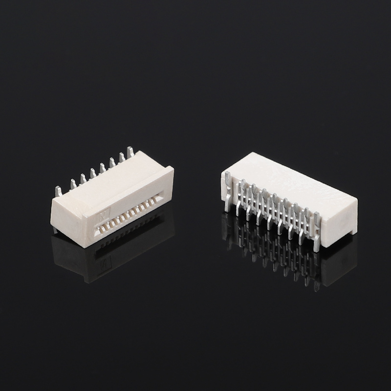 0.5mm Pitch Vertical Unlocked SMD Misalignment Pin FPC Flat Wire Socket FFC/FFC Connector for Flat Flex Unlocking Flex Connector