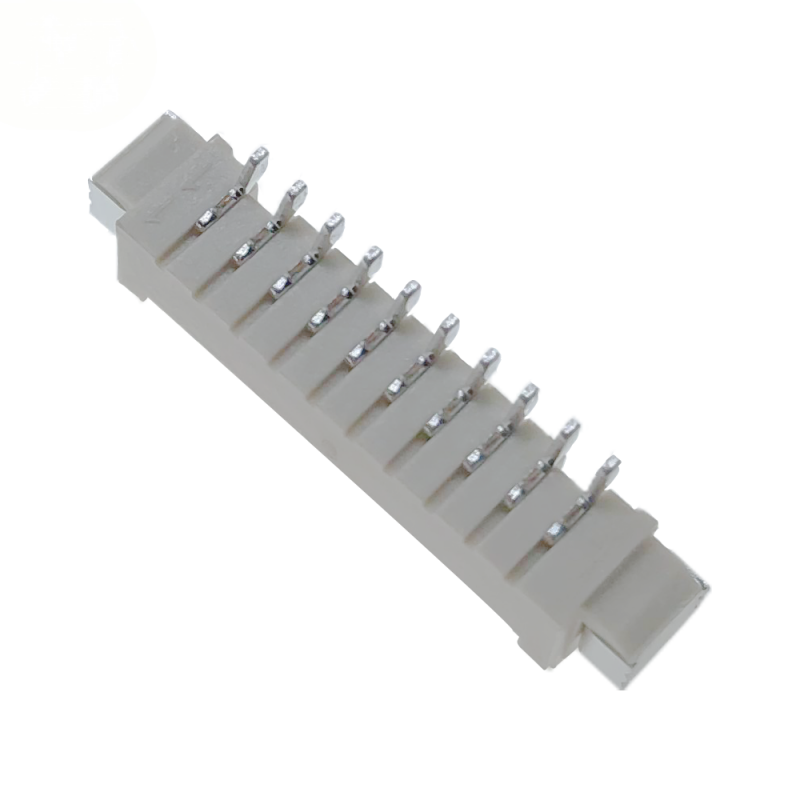 1.25mm Pitch Right Angle SMT Wafer Connector with Tin Plating for Wire-to-Board PCB Applications