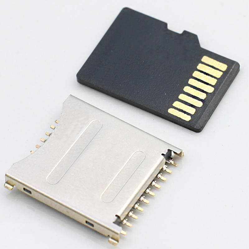 19 ปิน 3-in-1 Micro SD UHS II UFS Card Connector SMT ความสูง 1.6 mm สแตนเลส USB สําหรับการอ่านที่ดีกว่า Search Engine