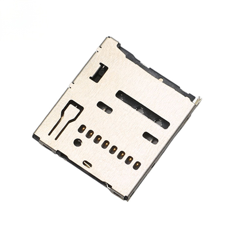 การเปลี่ยน JAE ST11S008V4HR2000 พัช-พัช ประเภท Micro SD Card Connector TF Card Slot สําหรับโทรศัพท์ กล้องสําหรับ PCB