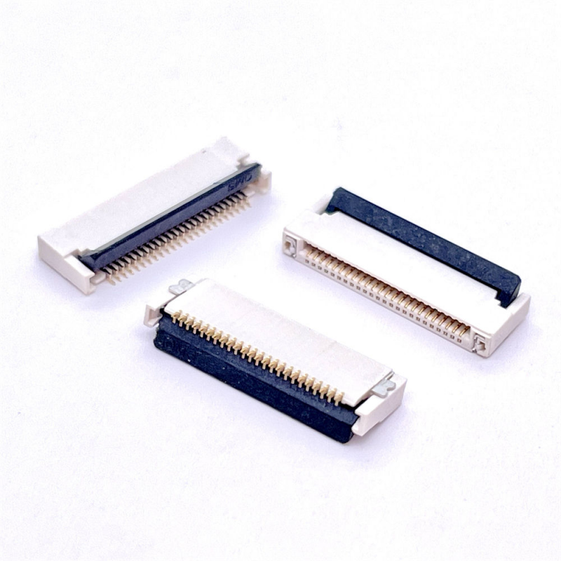 0.5mmPitch H2.0mm Flexible Flat Cable Assembly Dual Contact Type FFC FPC Connector 