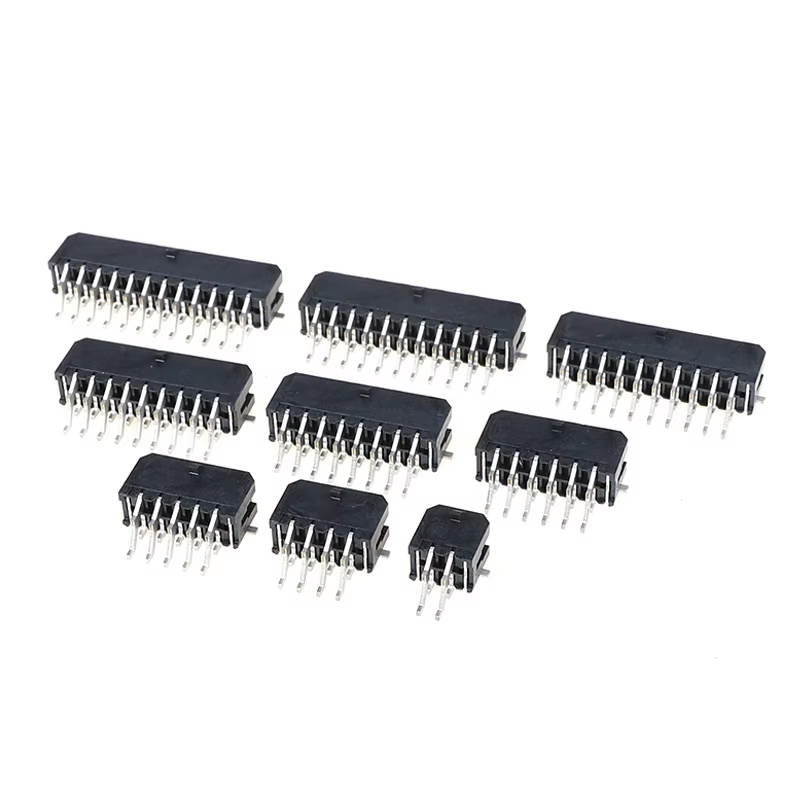 5557 Horizontal MX3.0 3.0mm Pitch Copper Double Row 4P-24P Automotive WTB 43045