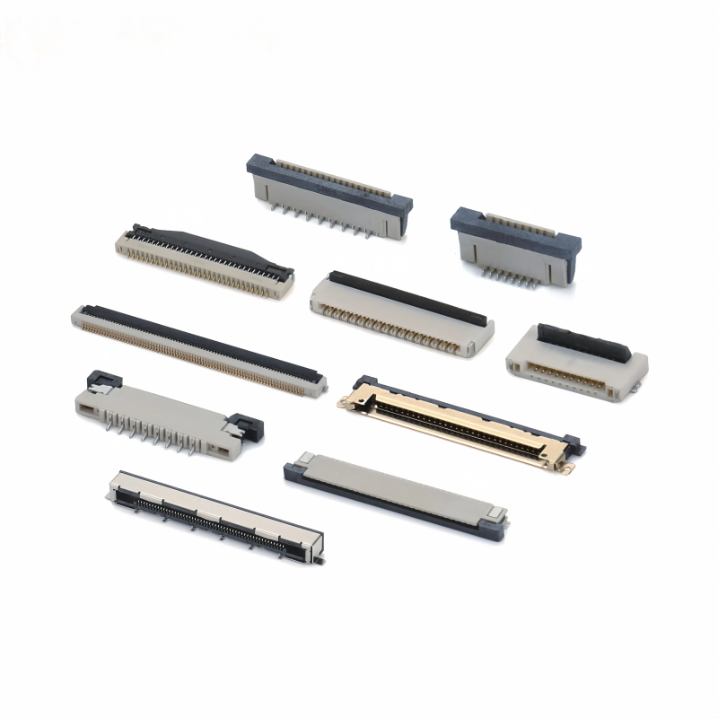 0.5mm Pitch Flip Cover H1.8 80 Pos ZIF FFC FPC Connectors 50V 500V -20~+85℃ 505110 505110-8091