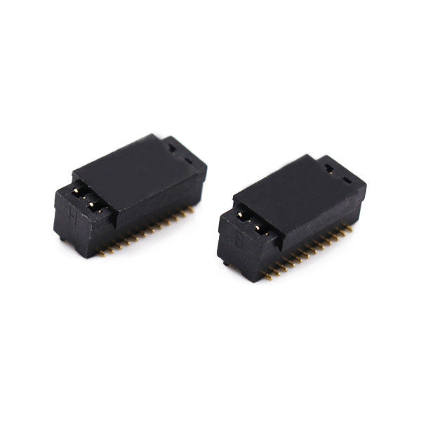 0.8mm ขว้าง บอร์ดทูบอร์ด เข็มหมุด ตัวเชื่อมต่อ / PA9T ขั้วต่อแผงวงจรพิมพ์