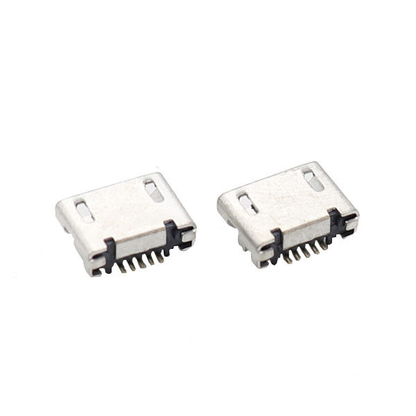 พอร์ตชาร์จ USB Mini B เบ้า UL94V-0 ไมโคร USB 2.0 B พิมพ์ 5 เข็มหมุด ตัวเชื่อมต่อ