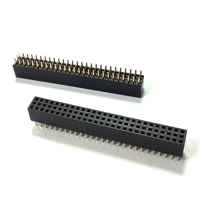 ขั้วต่อหัวต่อ 2-50 พินหญิงสามแถว 2.0 มม. บอร์ด ขว้าง ไปยังขั้วต่อ PCB ของบอร์ด