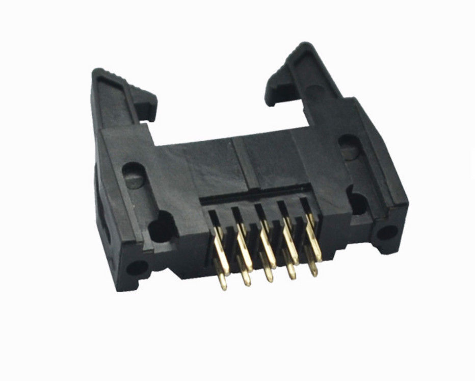 บอร์ด PCB ชุบทองกับขั้วต่อสายไฟ อีเจ็คเตอร์ 2.0mm จุ่ม IDC Male ตัวเชื่อมต่อ