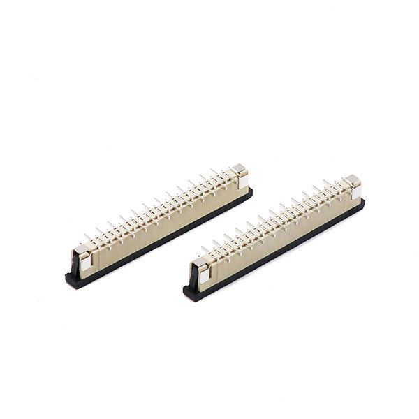ตัวเลื่อน ชุด FFC FPC ตัวเชื่อมต่อ 0.5/1mm ขว้าง Vertical สำหรับอุปกรณ์อิเล็กทรอนิกส์