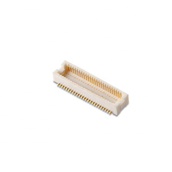 2x25P บอร์ดต่อบอร์ด BTB ตัวเชื่อมต่อ 0.5mm ขว้าง SMT PA6T สำหรับบอร์ด PCB