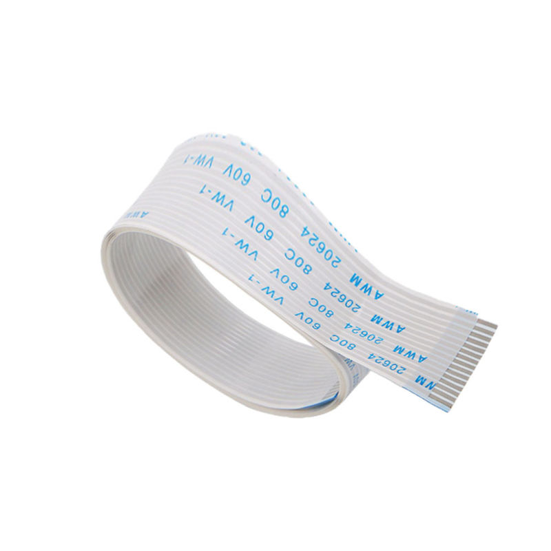 สายเคเบิลแบน FFC แบบกำหนดเองที่ยืดหยุ่นได้ 0.5 มม. 50 พิน AWM 20624 80C 60V VW-1