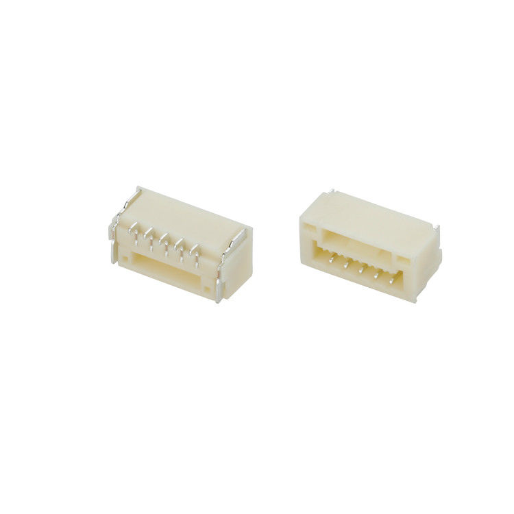 SMD 5 เข็มหมุด WTB เวเฟอร์ Box ตัวเชื่อมต่อ 90 องศา 1.25 Mm ขว้าง