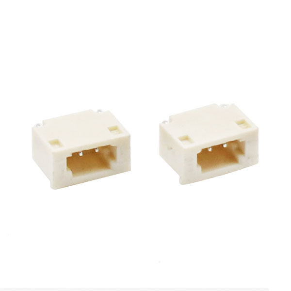 0.8mm ขว้าง เวเฟอร์ Box ตัวเชื่อมต่อ หัวต่อหญิงมุมขวา SMT แนวนอน ROHS