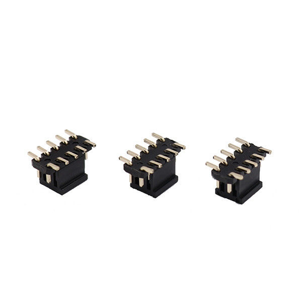2.0mm ขว้าง PCB Circuit Board หัวข้อ ตัวเชื่อมต่อ ขั้วต่อบอร์ดทองเหลืองกับขั้วต่อบอร์ด PA6T