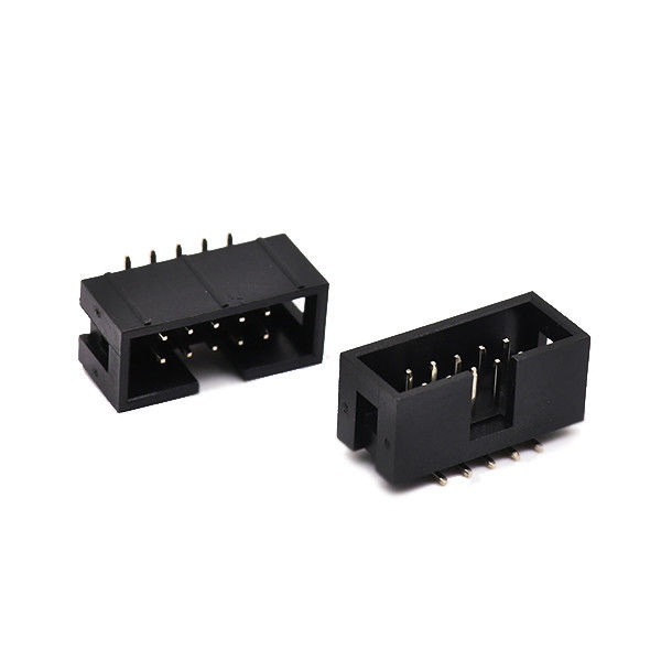 ขั้วต่อหัวต่อกล่องหญิง 90 องศา 2.54 มม. สองแถว SMT Surface Mount เข็มหมุด หัวข้อ