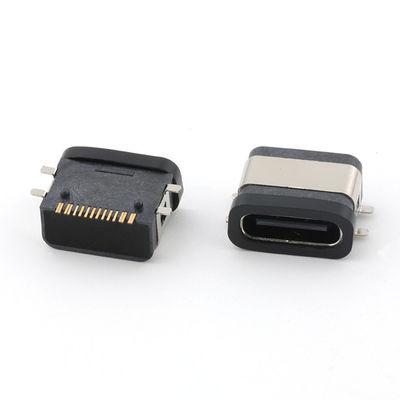 USB 16 ปิน กันน้ํา IPX8 ประเภท C เครื่องเชื่อมสตรี SMT AC DC 5V วอลเตจ