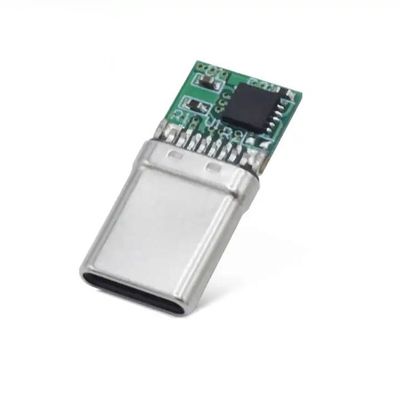 ทองเหลืองเคลือบประเภท C ผู้ชายเชื่อม 100W สําหรับ SAMSUNG MAC Book 9V / 12V / 20V PD Decoy