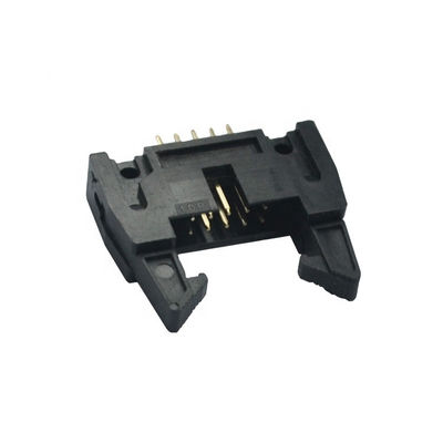 บอร์ด PCB ชุบทองกับขั้วต่อสายไฟ อีเจ็คเตอร์ 2.0mm จุ่ม IDC Male ตัวเชื่อมต่อ