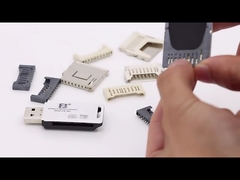 1.0mm Pitch Wafer Box Connector Female SMT Type Straight